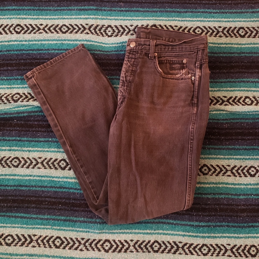 Harley Davidson Motorcycles Gray Denim Jeans